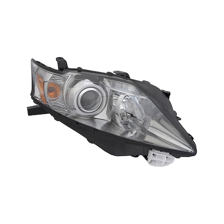 Eagle Eyes RH H/LMP ASSY COMP; HALOGEN; TYPE 1; CANADA BUILT; CHR BEZEL RX350 2010-12 TY1207-B001R